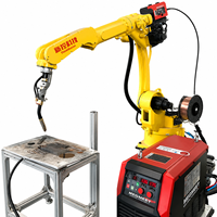 Bras de robot industriel Thinkmotion à 6 axes pour soudage, meulage et manutention, charge utile de 6 kg, portée de 2078 mm, PLC, boîte de vitesses, moteur, CNC, usine