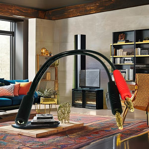 Câble <span class=keywords><strong>adaptateur</strong></span> de haut-parleur femelle à double mâle 3.5mm avec prise audio en PVC connecteur TRS pour écouteurs Stock audio - Product Image 3