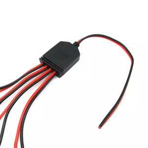 Dc כוח 1/4 בצורת y כבל atc/aleto בלוק, מחזיק עבור מצלמות תיל <span class=keywords><strong>dvr</strong></span> הוביל רכב רצועת אור - Product Image 3