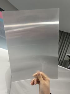 Feuille de plastique transparente écologique en gros 75 Lpi 0.45mm 3D Flip lenticulaire 297x420mm feuille de lentille prête à expédier - Product Image 3
