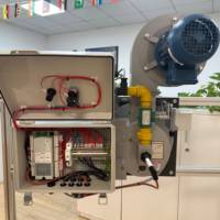 Brûleur à gaz industriel à faibles émissions HM-OPAK300 110V/60HZ LME73, économie d'énergie pour la fabrication du papier, la cuisson des aliments, les machines