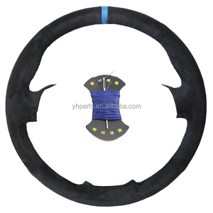Daim souple antidérapant pour Peugeot <span class=keywords><strong>308</strong></span> <span class=keywords><strong>308</strong></span> CC SW RCZ 3008 5008 accessoires de voiture couverture de <span class=keywords><strong>volant</strong></span> SF18 - Product Image 4