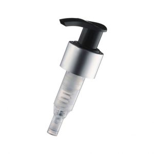 Plastic Push Type Pump <b>Heads</b> For Cosmetic Packaging With Electroplated Switch Emulsion Pumps Various Sizes Available - Product Image 3