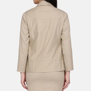 ZNA Best Quality Stylish Open Front Fashion <strong>blazer</strong> Sets Elegant Office Lady Wear Skirt Suit Business Suit - Product Image 4