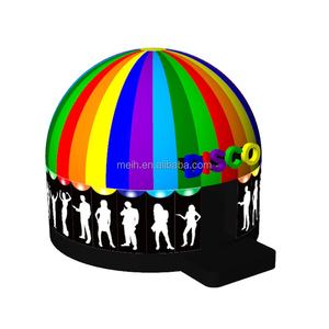 <span class=keywords><strong>Deluxe</strong></span> Heavy-Duty PVC inflable Disco Bouncer House Outdoor Fun Jumping Castle - Product Image 6