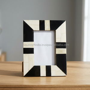 Handcrafted MDF Resin Casting Photo <b>Frame</b> <b>Border</b> Unique Design Home Decoration Artistic Style Gifts Crafts <b>Picture</b> Display Base - Product Image 6