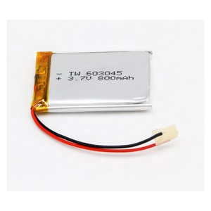 603045 800mAh <span class=keywords><strong>3</strong></span>,7 v lithium polymer Ion's Battery cell ion pack Headphones for bluetooth - Product Image 3