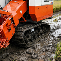 Moissonneuse-batteuse Wishope pour blé et riz, largeur de travail de 2200 mm et moissonneuses-batteuses à alimentation complète