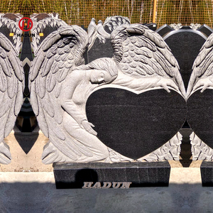 ダブルハート記念碑とエンジェルハート墓石記念碑墓石 - Product Image 5