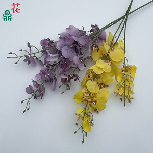 Orchidées dansantes, fleurs artificielles en soie, décoration d'intérieur, arrangement floral pour mariage, respectueux de l'environnement - Product Image 3