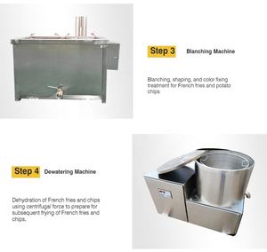 2025 nouveau produit-CE certifié 304 en acier inoxydable friteuses profondes commerciales usine de traitement industriel de l'huile, de l'eau et des légumes - Product Image 4