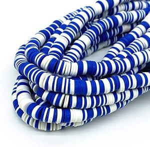 6Mm Hỗn Hợp Màu Xanh Trắng Thông Tư Đất Sét <span class=keywords><strong>Polymer</strong></span> Tự Làm Handmade Vòng Cổ Vòng Tay Thủ Công Mỹ Nghệ Phụ Kiện Sản Xuất Đồ Trang Sức - Product Image 1