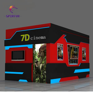 SportVR Ciencia Educación Pantalla grande Película Gafas 3D Plataforma dinámica Realidad virtual 5D 7D 6 asientos Equipo <span class=keywords><strong>de</strong></span> cine - Product Image 6