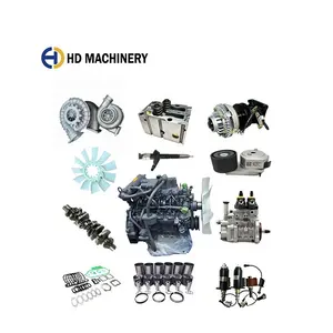 Khối động cơ bơm dầu trục cam tản nhiệt Sâu Bướm iveco yuchai JCB Kubota weichai k4100d bộ phận động cơ diesel