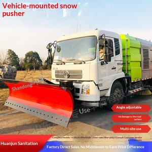 Pelle à neige montée sur véhicule, grande pelle à neige pour le nettoyage des autoroutes, pelle à neige d'hiver, souffleuse à neige pour l'assainissement municipal - Product Image 1