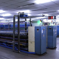 Filatureuse à anneaux ZP F2508 pour lin, avec dispositif de débobinage automatique F158-J, 456 fuseaux, contrôlée par PLC, haute capacité 500