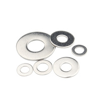 Stainless Steel Countersunk Plain Flat Washer Kit M2/M2.5/M3/M4/M5/M6/M8/M10/M12 Screw Fastener Hardware Assortment Accessories