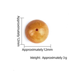 Perline Semiforate Assortite in Pietra Preziosa 12mm, Perline Sciolte Semiforate in Quarzo Curativo e Agata per Creazione di Gioielli - Product Image 5