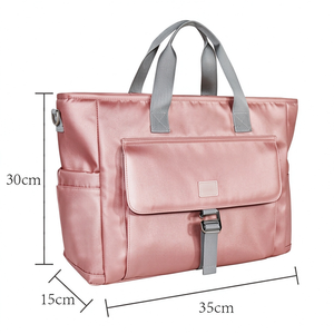 Sac isotherme portable pour femme, style anglais tendance, décontracté, imperméable, antivol, en polyester, pour voyage quotidien - Product Image 2