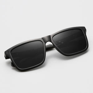 แว่นกันแดดทรงสี่เหลี่ยมโบกกี้แจ็ค 4412 UV400 ป้องกันแสงสะท้อนแบบเต็มกรอบเลนส์ TAC สำหรับทุกเพศกรอบสีดำทราย - Product Image 2