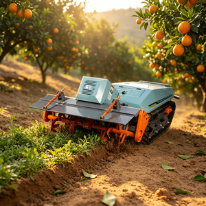 Cultivador a Control Remoto, Rotocultivador, Mini Tractor Autopropulsado, Máquina Rotocultivadora - Product Image 1