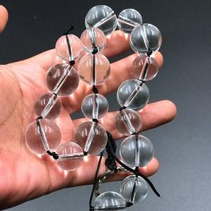 Glazen Anale Kralen Vagina Bal String Butt Plug Crystal Dildo Penis Volwassen Seksspeeltjes Voor Homo Vrouwen Mannen Masturberen - Product Image 3