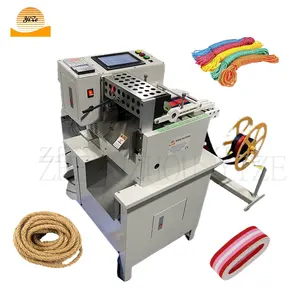 Automatic Rope Cutting Machine Leather Strap Cutting Machine Banderole/belt/hose/Bike Seat Strap Cutter Tape Cutting Machine