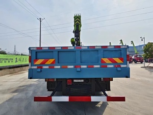 Camión de carga automática 8x4 <span class=keywords><strong>con</strong></span> grúa de pluma telescópica de 6 toneladas, 7 toneladas, 8 toneladas, capacidad de carga de 7 toneladas, grúas de camión móviles - Product Image 6