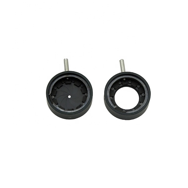 Customized 0.5-10.6mm Metal Zoom Optical Amplifying Iris Diaphragm Aperture Condenser 10 Blades