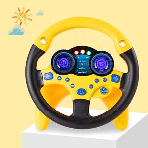 Capretti di modo di Simulazione <span class=keywords><strong>Giocattolo</strong></span> <span class=keywords><strong>Volante</strong></span> <span class=keywords><strong>Per</strong></span> Seggiolino <span class=keywords><strong>Auto</strong></span> di Simulazione di Guida Giocattoli Con Luce E Musica - Product Image 3