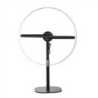 Ventilateur Holographique 3D 50cm à Vision Directe, Projecteur Hologramme LED pour Affichage Publicitaire, Événements, Commerce de Détail 30cm - Meilleures Ventes 2026