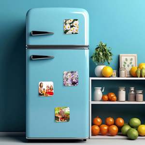 Sublimatie Blanks Koelkast Magneten Diy Decoratieve Magneten Sublimatie Koelkast Magneet Blanco Ronde Vierkante Hartvorm - Product Image 6