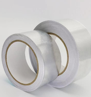 Ruban adhésif en aluminium de qualité supérieure résistant aux hautes températures avec une forte adhérence, excellente performance d'étanchéité, construction durable