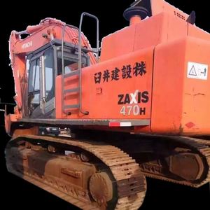 Excavadora Usada HITACHI ZX470H ZX470 de 47 Toneladas para Grandes Obras de Construcción, Maquinaria con Bomba Hidráulica Shimadzu - Product Image 1