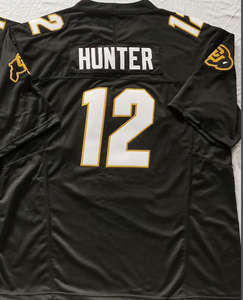 Versand bereit Colorado 12 Travis Hunter <span class=keywords><strong>2</strong></span> Shedeur Sanders 21 Shilo Sanders US America College Genähte Fußball trikots - Product Image 5