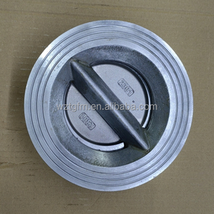 Nhà sản xuất bán hàng trực tiếp Wafer thép không gỉ đôi tấm kiểm tra van ngăn chặn dòng chảy ngược của dòng nước khi máy bơm dừng lại - Product Image 5