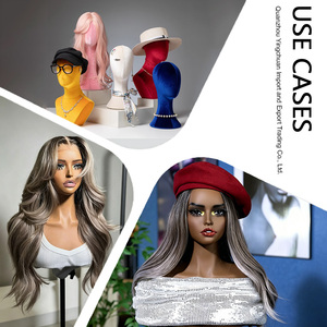 หุ่นหัวคุณภาพสูง PVC แข็งแรง สวยงาม สมจริง สำหรับโชว์สินค้าแฟชั่นหรูหรา - Product Image 5