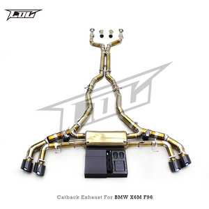 Sistema <span class=keywords><strong>de</strong></span> <span class=keywords><strong>Escape</strong></span> Valvetronic BSK para BMW X5M/X6M F95/F96 4.4TT 2020-2024, Tubo <span class=keywords><strong>de</strong></span> <span class=keywords><strong>Escape</strong></span> Catback <span class=keywords><strong>de</strong></span> Titanio, Silenciador Deportivo con Válvulas - Product Image 6