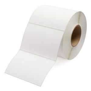 Maßgefertigter 100x80mm Weißer Aufkleber Thermotransfer-Versand-Barcode-Etikett 100x80 Thermisches Klebeetikett - Product Image 2