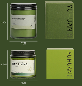 Bougie parfumée artisanale à la cire de soja, mini, longue durée, sans fumée, à <span class=keywords><strong>prix</strong></span> de gros, décoration d'intérieur, 55 g - Product Image 6