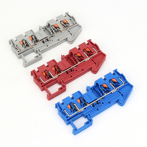 PT4-QUATTRO 2 trong 2 ra Din <span class=keywords><strong>Rail</strong></span> mùa xuân khối thiết bị đầu cuối thức ăn thông qua - Product Image 3