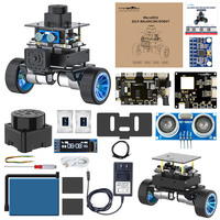 AI Vision MicroROS Auto-équilibrage Robot Car APP Control avec TOF LiDAR et capteur IMU Support ROS2 Humble