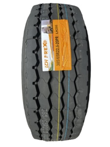Neumáticos al por mayor con patrón de dirección 385/65R22.5, neumáticos TBR para todo clima, neumáticos radiales para camiones y autobuses - Product Image 2