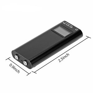 Grabadora de Voz Magnética Q25/WEM49 con Clip, 180 Horas de Grabación, 64 GB, Encriptación por Contraseña, WAV/MP3 - Product Image 1