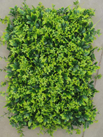 Panneaux de décoration murale en herbe artificielle verte d'intérieur 40*60cm Décoration intérieure Revêtement mural en plantes artificielles