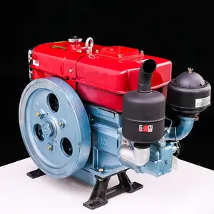 Horizontal ZS1100 Hand Crank Water Cooled diesel engines