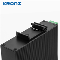 Commutateurs Ethernet industriels KRONZ 8 ports Gigabit 10/100Mbit/s non gérés IP40 Rail DIN État neuf pour l'Internet des objets