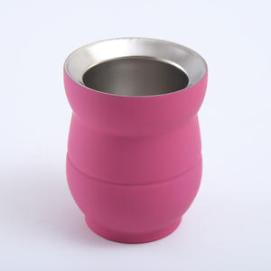 Tazas de té degradadas brillantes de acero inoxidable personalizadas Emerit 2025, gran oferta de doble pared, <span class=keywords><strong>taza</strong></span> de Yerba <span class=keywords><strong>Mate</strong></span> con forma de calabaza <span class=keywords><strong>para</strong></span> el mercado <span class=keywords><strong>argentino</strong></span> - Product Image 2