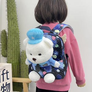 <span class=keywords><strong>Sac</strong></span> à <span class=keywords><strong>dos</strong></span> en peluche d'anime de dessin animé en coton biologique imperméable à fermeture éclair très vendu pour l'utilisation scolaire des étudiants unisexe 20-36L - Product Image 3
