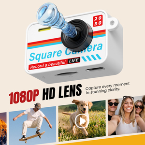 Mini caméra portable pour les voyages et les sports, caméra de poche vidéo HD 1080P avec éclairage automatique, caméra d'action miniature à porter comme un porte-clés - Product Image 3